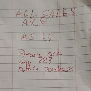 Handwritten Note on Lined Paper